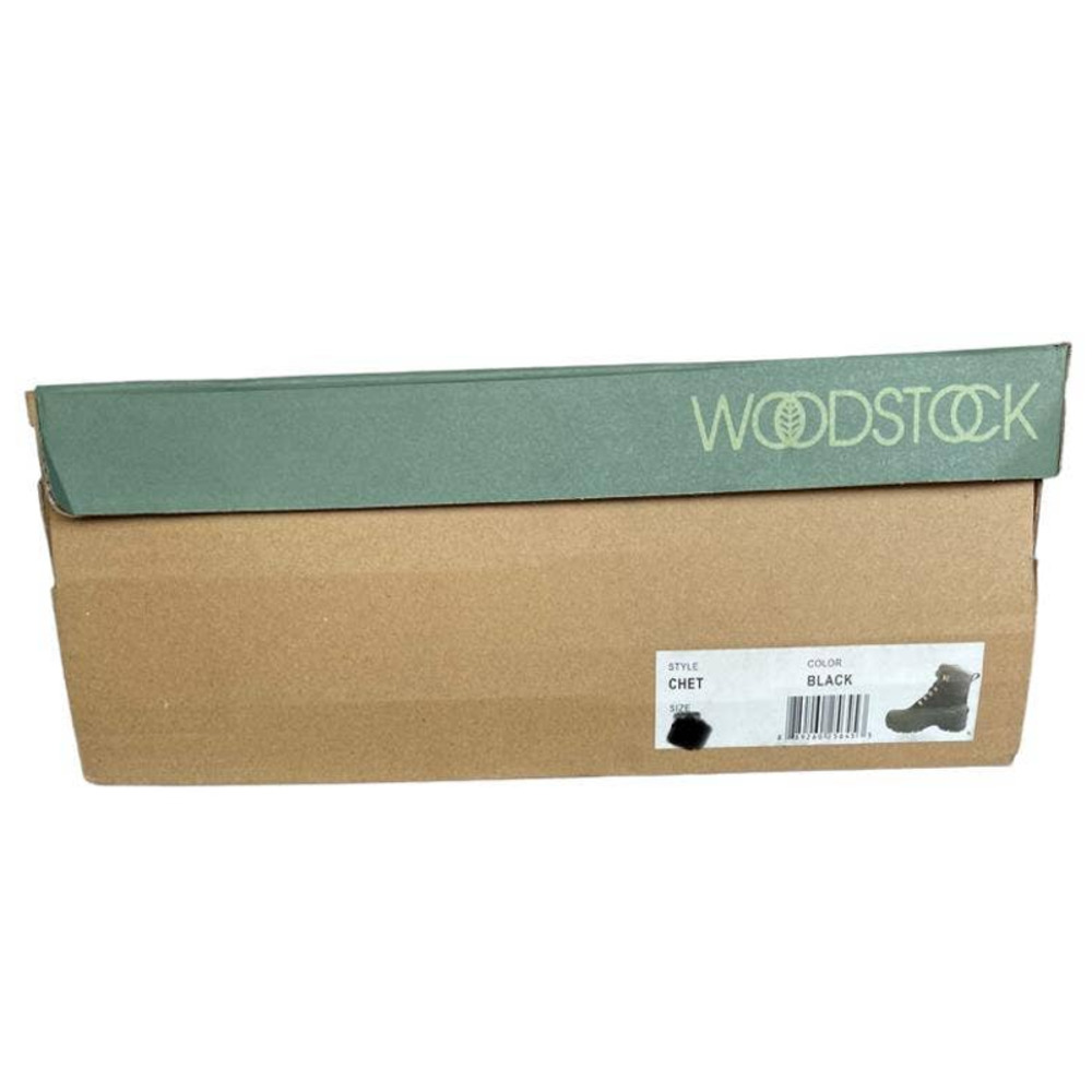💎✨$130✨💎 New in Box Woodstock CHET Black Men's boots - Picture 7 of 7